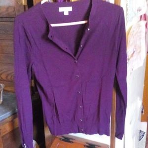 New York & Company purple cardigan!